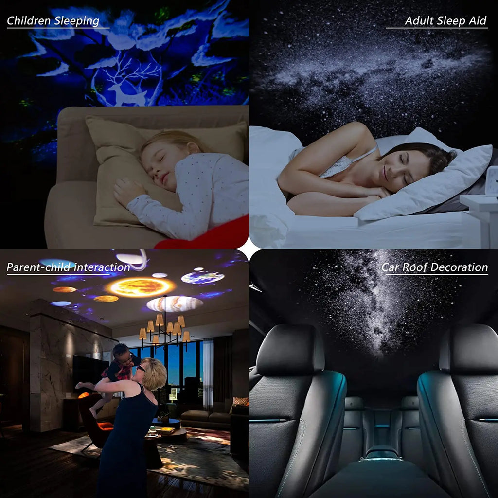 Galaxy Night Light Projector – Harbor Home Utility