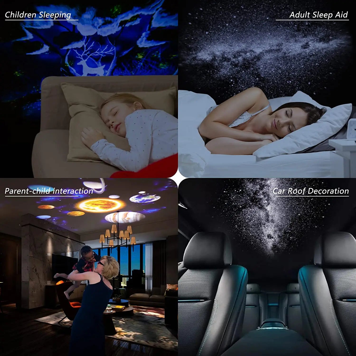 Galaxy Night Light Projector – Harbor Home Utility
