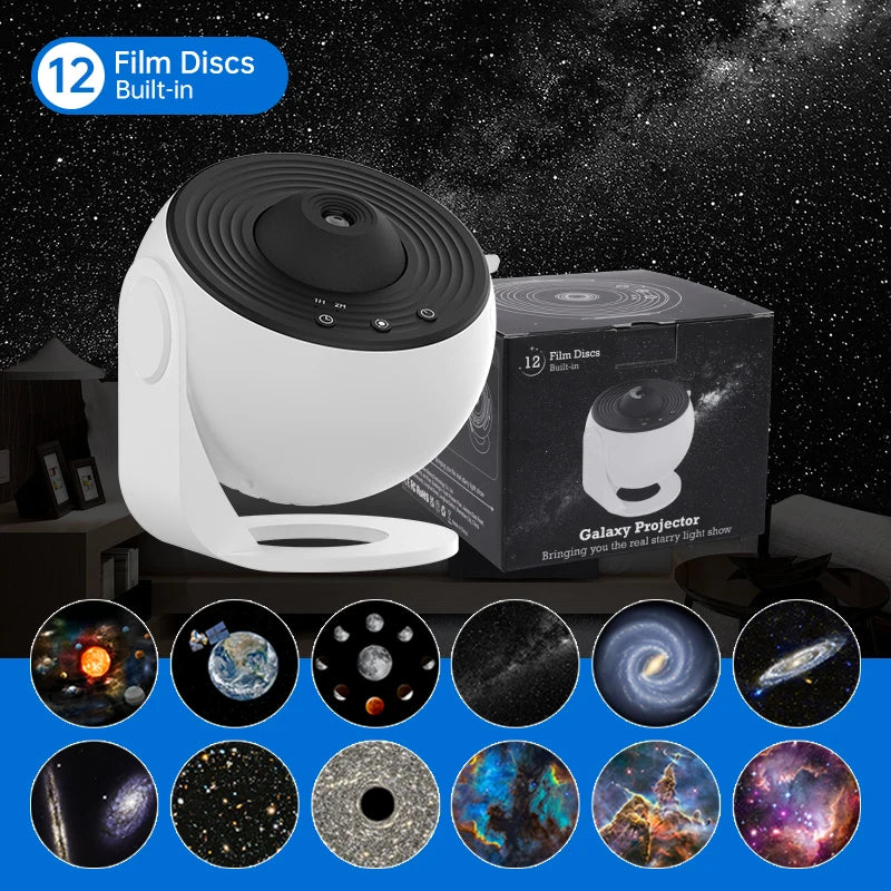 Galaxy Night Light Projector – Harbor Home Utility