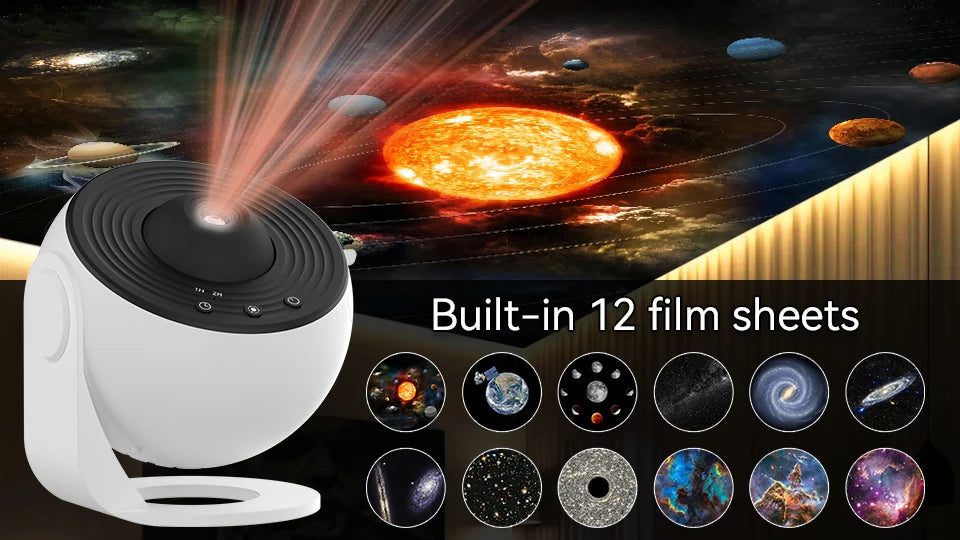 Galaxy Night Light Projector – Harbor Home Utility