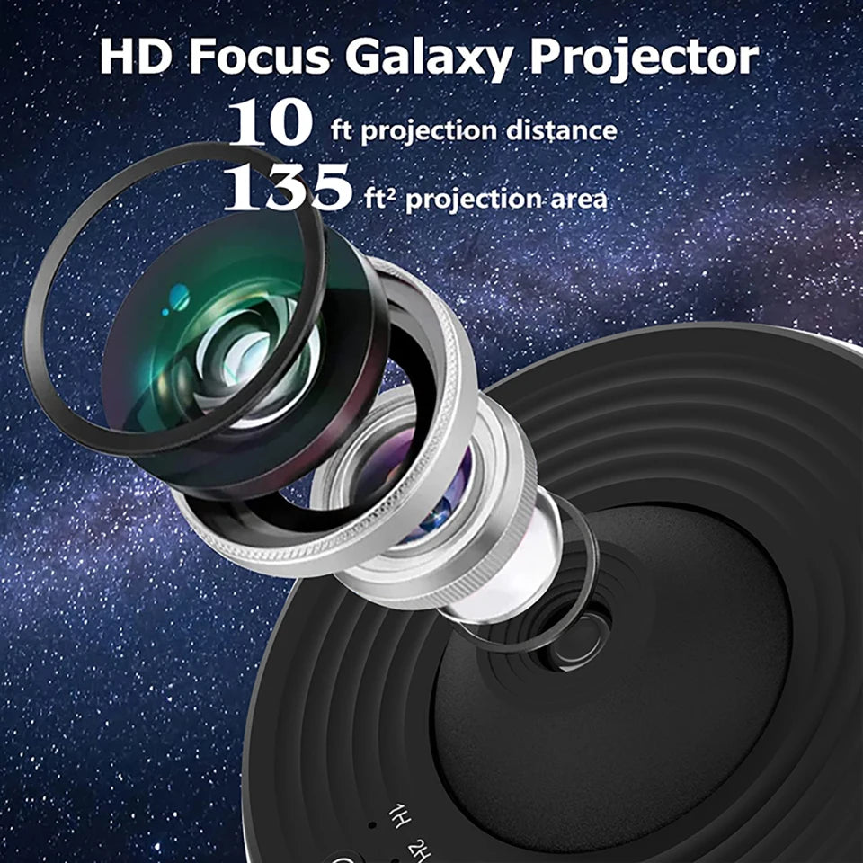 Galaxy Night Light Projector – Harbor Home Utility