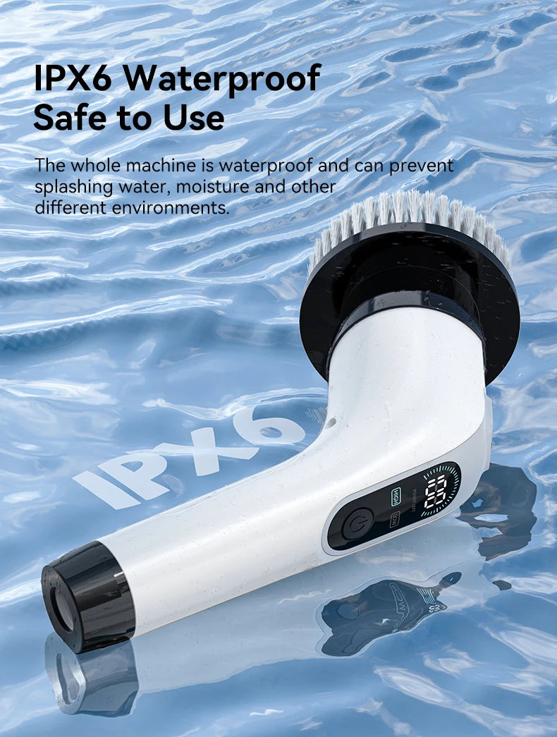 Cordless Electric Cleaning Brush 7-in-1 – Harbor Home Utility