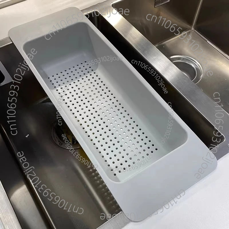 Filter Basket, Household Sink, Plastic Sprinkler Rack, Drain Rack, Sink, Vegetable Washing Basin, Drain Basket, Dishwashing