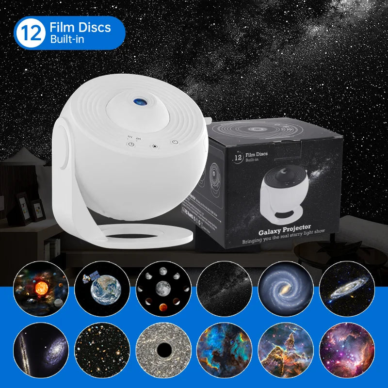 Galaxy Night Light Projector – Harbor Home Utility