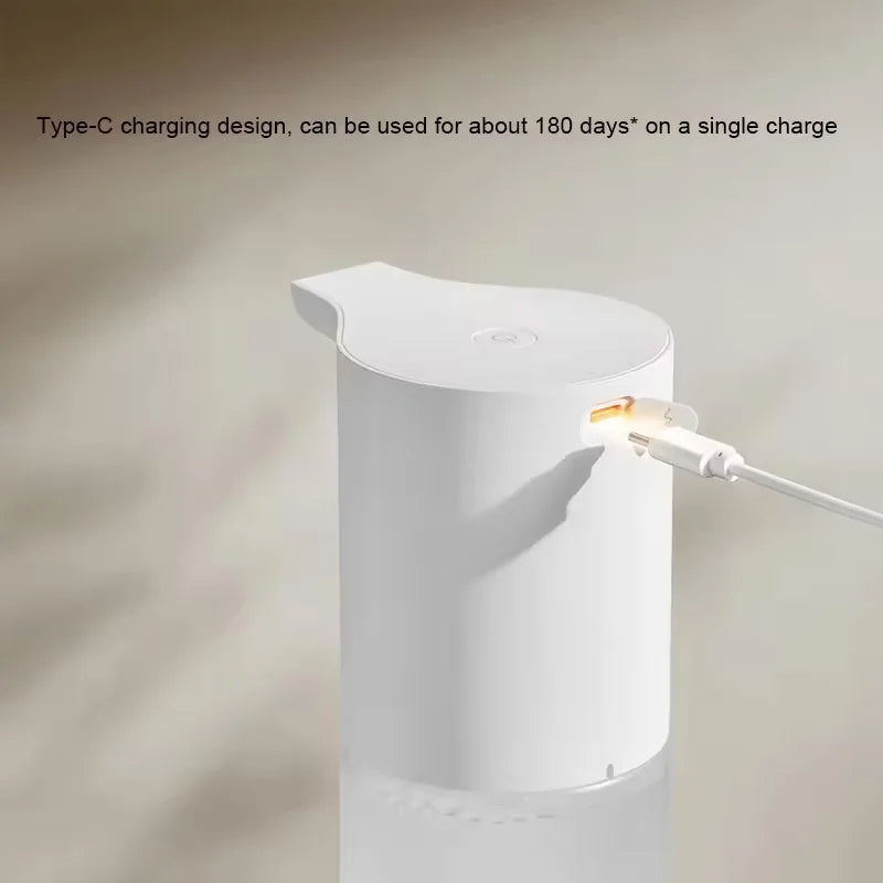 Mijia Soap Foam Dispenser 1S Automatic Induction Hand Washer USB Rechargeable Foaming Machine Home Appliance