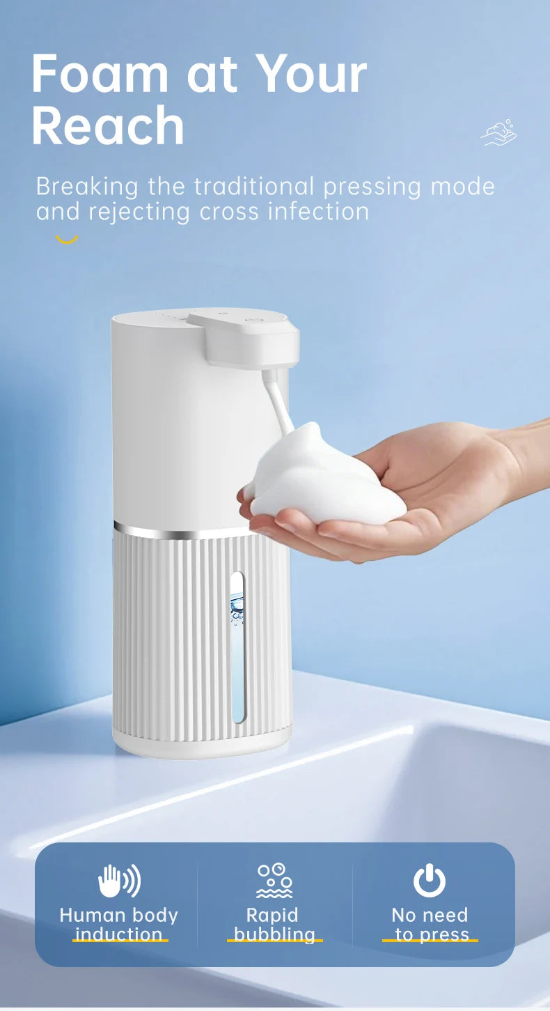 Automatic Touchless Foaming Soap Dispenser – Harbor Home Utility