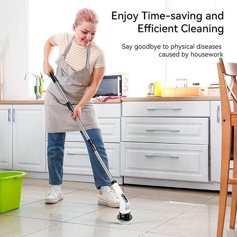 Cordless Electric Cleaning Brush 7-in-1 – Harbor Home Utility