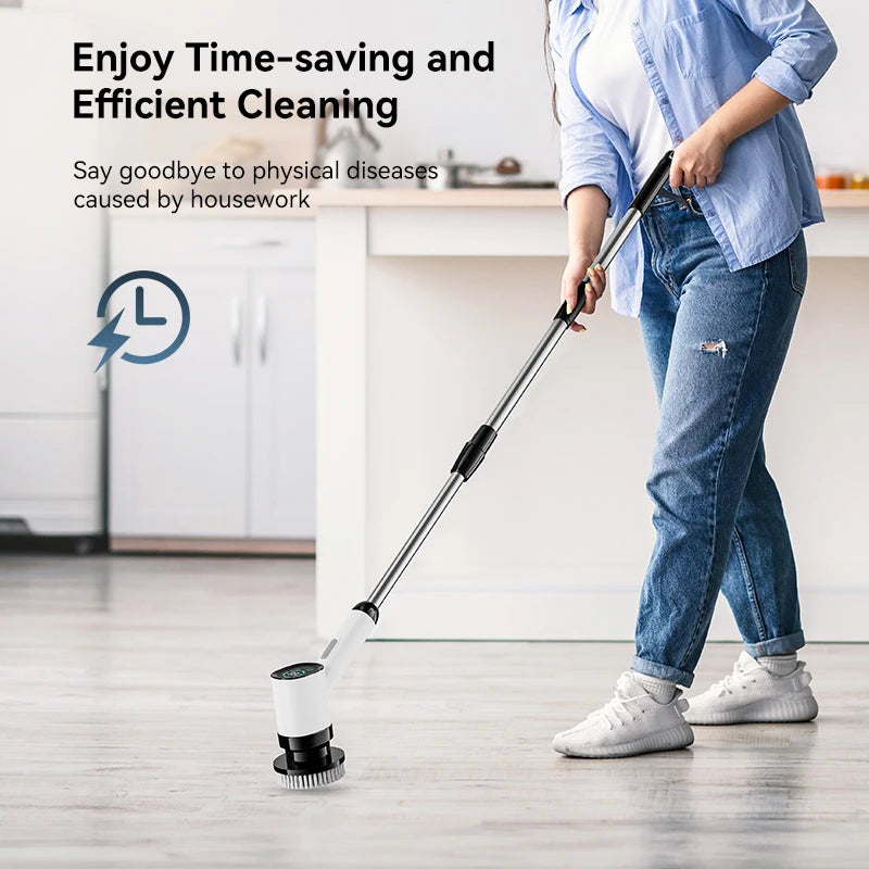 Cordless Electric Cleaning Brush 7-in-1 – Harbor Home Utility