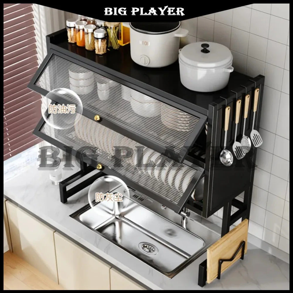 Kitchen Drain Rack Dish  Plate Sink Storage Dishwasher Shelf Tableware Storage Rack