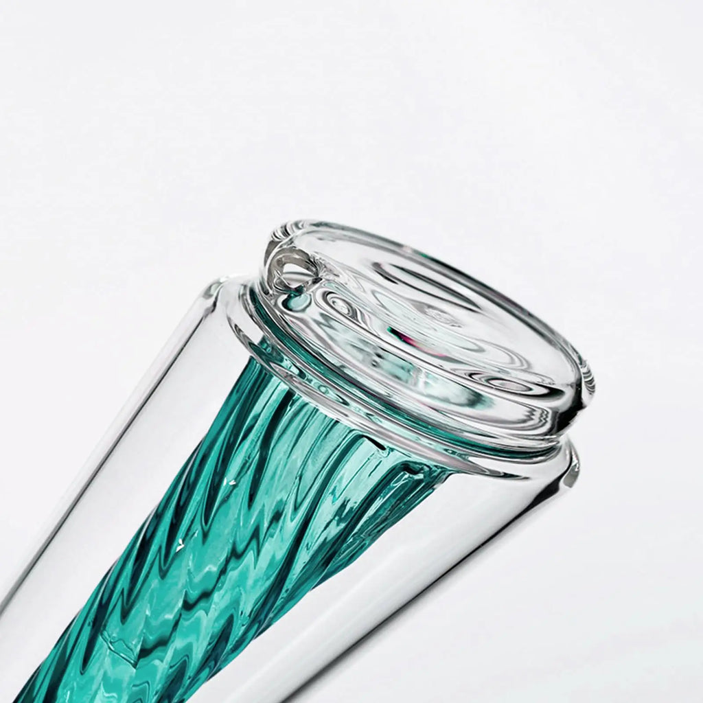 Colored Crystal Vase Home Glass Decorations Mini Glass Vase Desk Ornament For Flowers