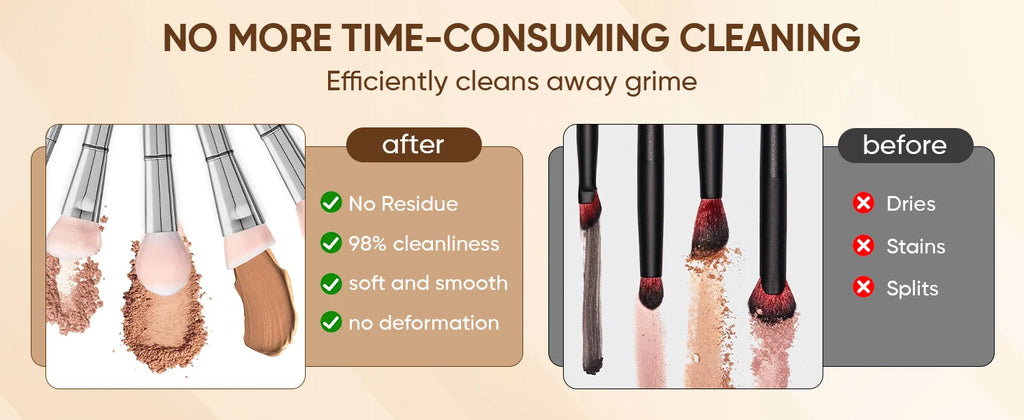 3-in-1 Electric Makeup Brush Cleaner with Dryer & Stand | Automatic USB-Powered Tool for All Brush Sizes Portable Fast-Drying