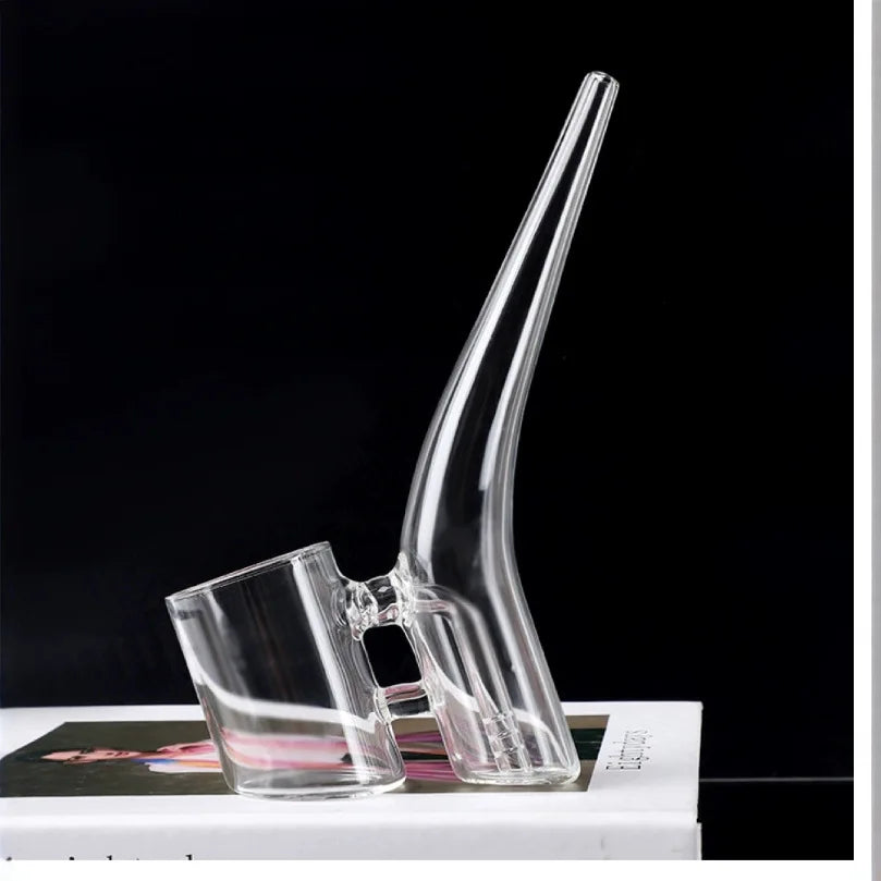 Colored Crystal Vase Home Glass Decorations Mini Glass Vase Desk Ornament For Flowers