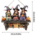 Creative Halloween witch keychain Retro Wall Mounting Keys Holder Jack Zinc Alloy Key Organizer Music Key Storage Frame