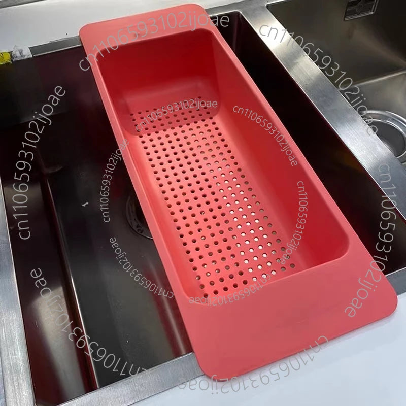 Filter Basket, Household Sink, Plastic Sprinkler Rack, Drain Rack, Sink, Vegetable Washing Basin, Drain Basket, Dishwashing