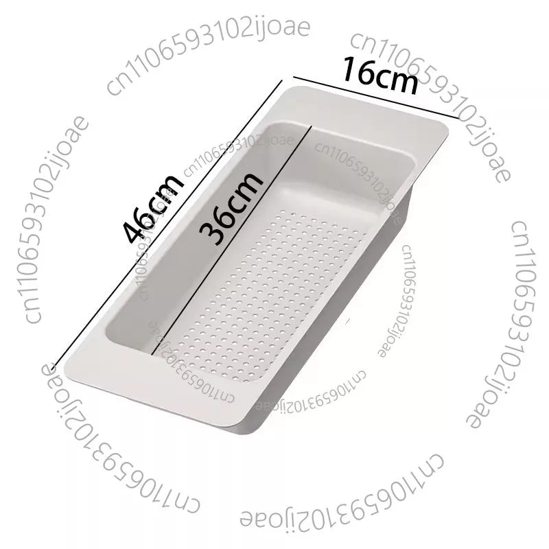 Filter Basket, Household Sink, Plastic Sprinkler Rack, Drain Rack, Sink, Vegetable Washing Basin, Drain Basket, Dishwashing