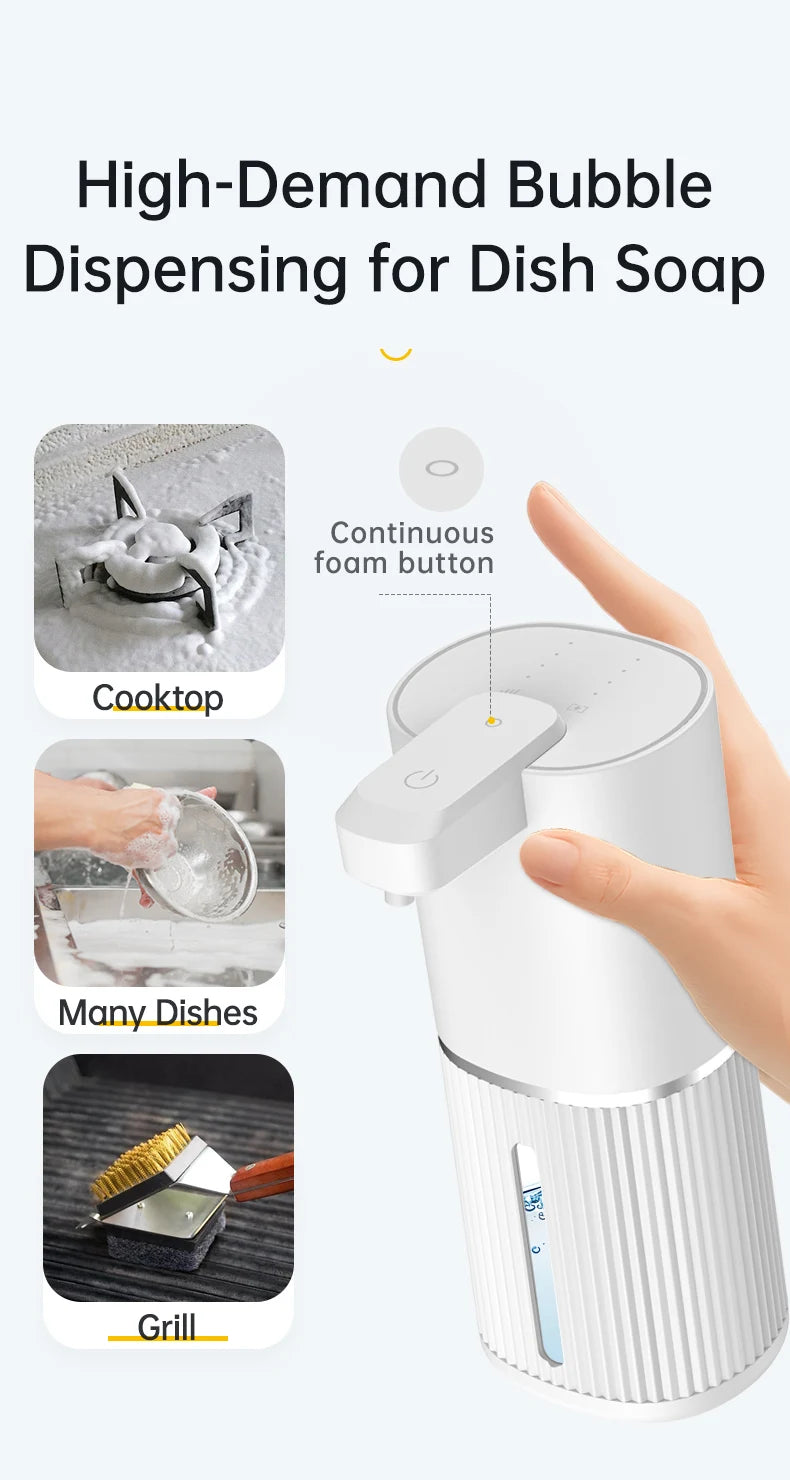 Automatic Touchless Foaming Soap Dispenser – Harbor Home Utility
