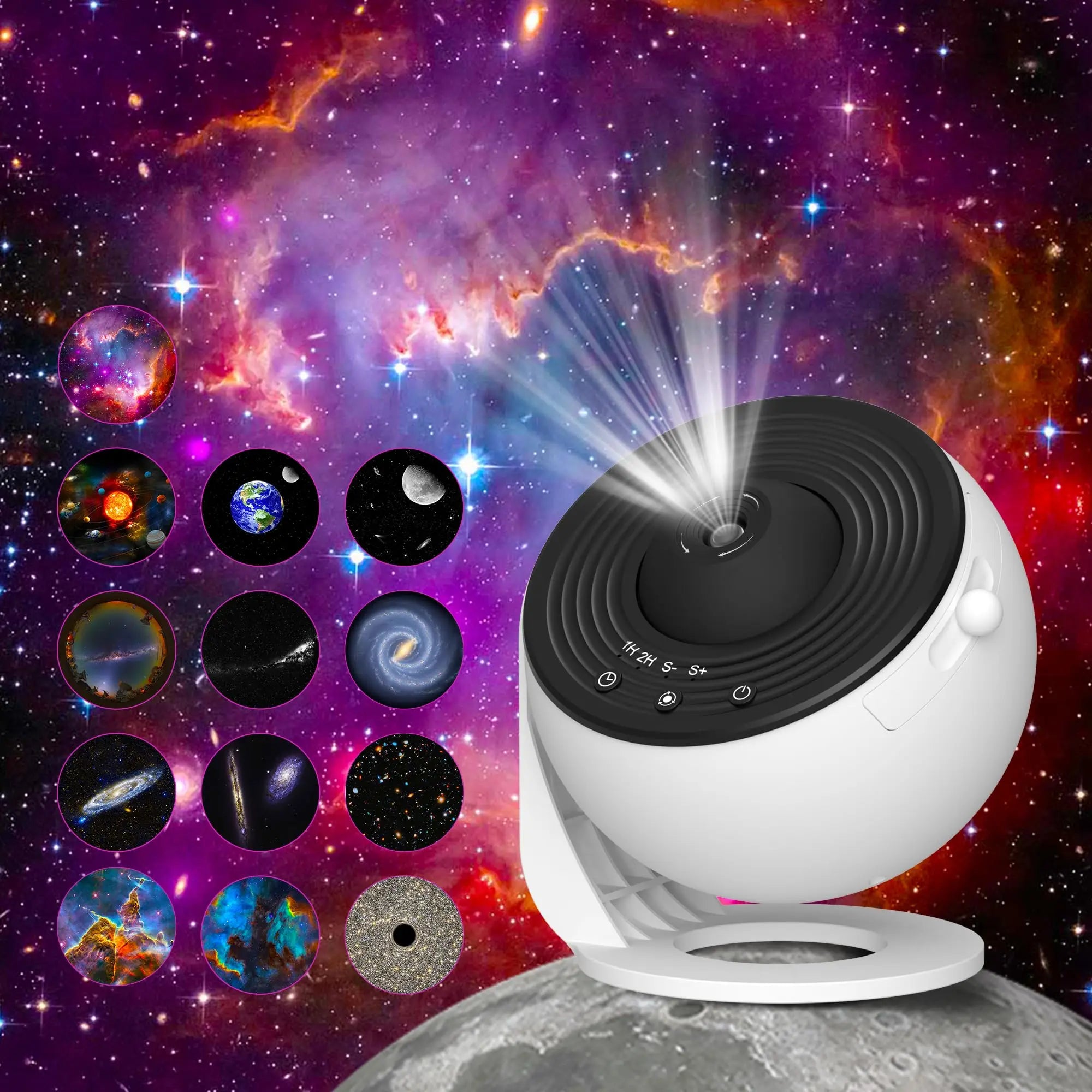 Galaxy Night Light Projector – Harbor Home Utility