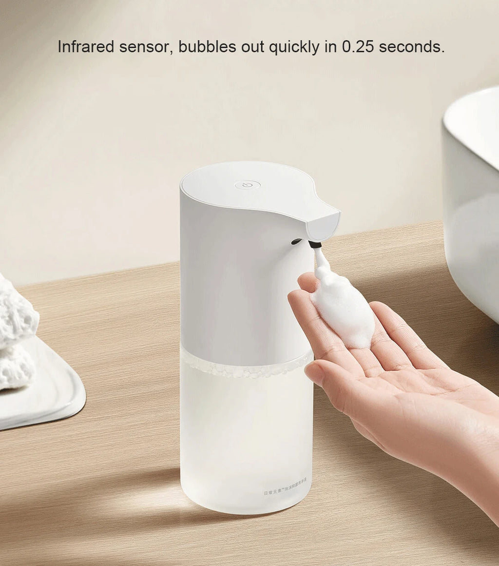 Mijia Soap Foam Dispenser 1S Automatic Induction Hand Washer USB Rechargeable Foaming Machine Home Appliance