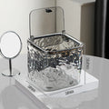 Hair Accessories Organizer Acrylic Storage Box Clear Hair Tie Organizer for Headband Laundry Pods Container Desktop Storage Box