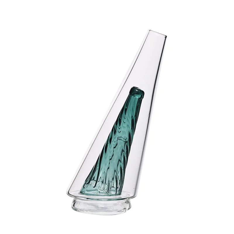 Colored Crystal Vase Home Glass Decorations Mini Glass Vase Desk Ornament For Flowers
