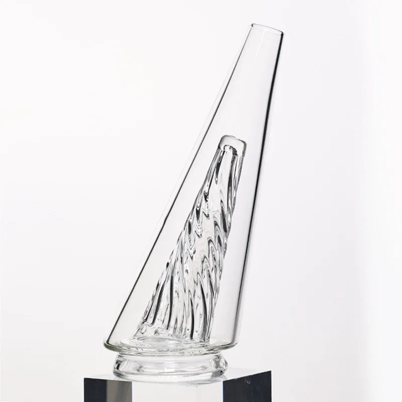 Colored Crystal Vase Home Glass Decorations Mini Glass Vase Desk Ornament For Flowers
