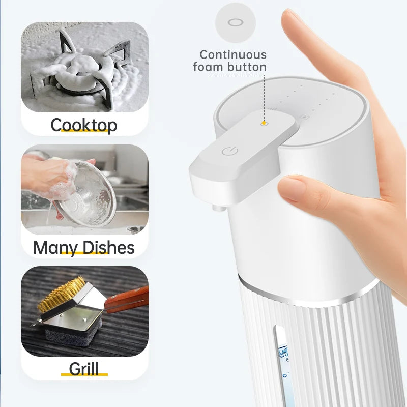Automatic Touchless Foaming Soap Dispenser – Harbor Home Utility