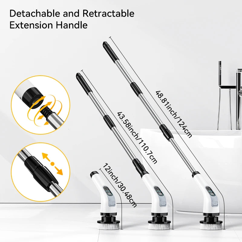 Cordless Electric Cleaning Brush 7-in-1 – Harbor Home Utility