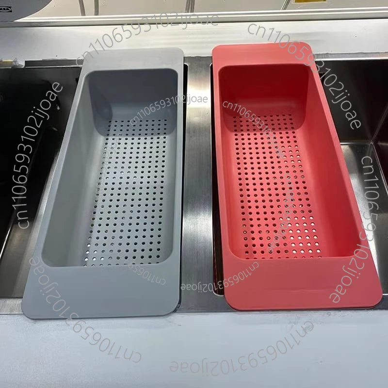 Filter Basket, Household Sink, Plastic Sprinkler Rack, Drain Rack, Sink, Vegetable Washing Basin, Drain Basket, Dishwashing
